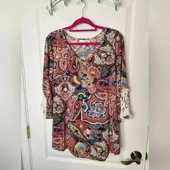 Plus size Stem & Vine blouse #45 - Picture 1 of 8